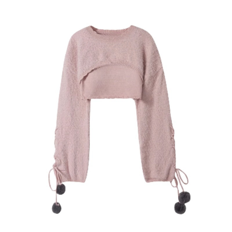 Casual Trendy Short Slim Sweater